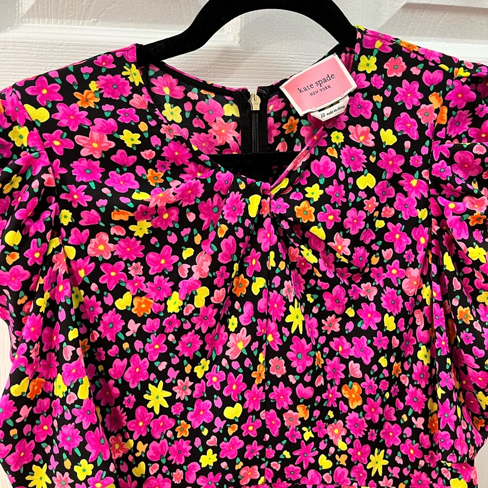Kate Spade New York floral print dress
